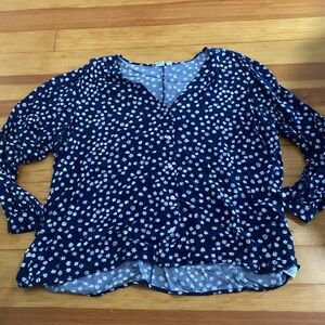Gap XXL long sleeve blouse